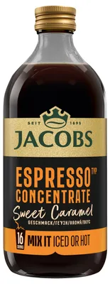 Produktbild von JACOBS Espresso Caramel Concentrate 6 x 485 ml Kaffeekonzentrat