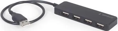 Obrázek produktu pro gembird 4-Port-USB-Hub, schwarz