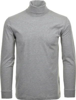 Produktbild von Größe L Ragman Herren Shirt Rollkragen grau-melan Modell 40170