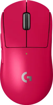 Zdjęcie produktu dla Logitech G PRO X SUPERLIGHT 2 - Mysz - do gier - optyczna - 5 przyciskw - bezprzewodowa - 2,4 GHz - odbiornik USB Logitech LIGHTSPEED - rowa (910-006797)