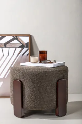 Produktbild von Venture Home Sitzpuff Coffey Dunkelgrau