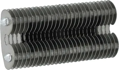 Produktbild von vhbw Klingenblock kompatibel mit Remington DA757, DA767, DA557, DA57, DF10, DF20, DA107, DA325, DA407, DA207, DA307, DF30 Rasierer Schwarz Silber