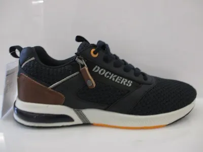 Produktbild von Dockers Schnürhalbschuhe bequem in blau, Gr. 50