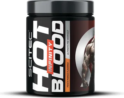 Produktbild von Scitec Nutrition Hot Blood Infinity 350g Pfirsich-Mango