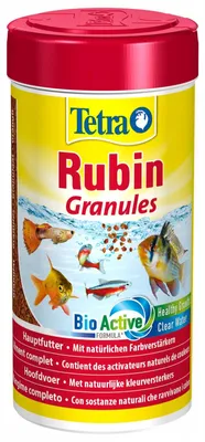 Produktbild von Tetra Rubin Granulat 250ml - farbgebendes Futter in Granulatform für Fische Tetra
