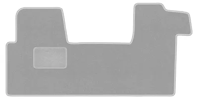 Immagine prodotto di Tappetini in moquette per Renault Master II 2010- (3 osobowy) – set 4 pezzi, grigi, su misura – Wielganizator OSLO