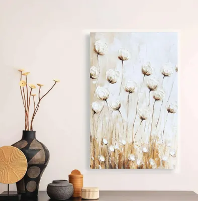 Produktbild von Wallity, YNS-1003-45 x 70, Dekoratives Leinwandgemälde, Mehrfarbig, Leinwand, 45 x 70 cm