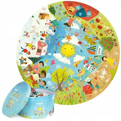 Produktbild von BOPPI Rundpuzzle 58 cm „Puzzle des Jahres“ 150 Teile