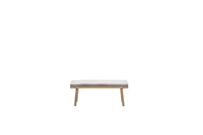 Produktbild von Garden Impressions Decala Sportbank - aluminium hell Teaklook - desert sand
