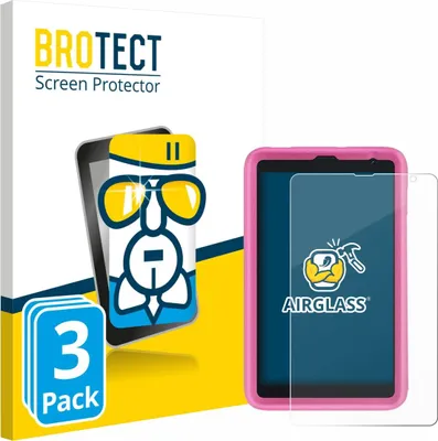 Produktbild von 3x BROTECT Schutzglas für Blackview Tab 6 Kids Schutzfolie Panzer Folie Glas Display Schutz klar