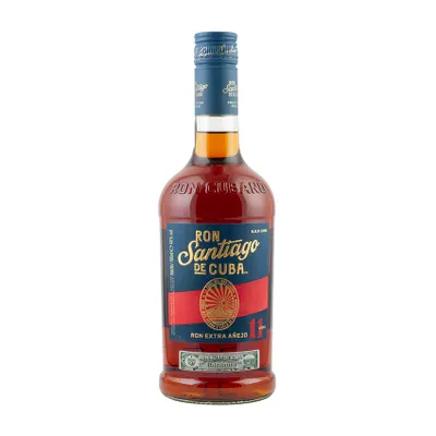 Produktbild von Santiago de Cuba Brauner Rum D.O.P. Cuba Ron Superior Anejo 11 anos 40%vol Spirituosen
