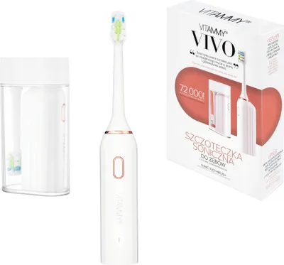 Obrázek produktu pro VITAMMY TOW016698 Vivo White sonický zubní kartáček