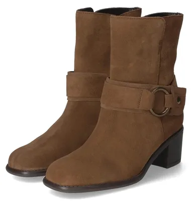 Image de Bottines Gabor, couleur marron, en cuir, taille 37