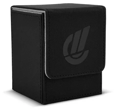 Produktbild von collectXP – Deck Box – Premium Karten Aufbewahrungsbox, Kartenbox für alle TCG & Sammelkarten (schwarz)