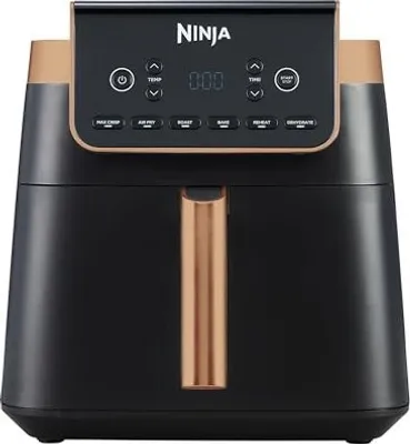 Produktbild von Ninja MAX PRO Heißluftfritteuse 6,2L (AF180EUCP) 2000W, Schwarz/Kupfer