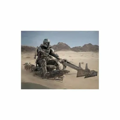 Image de Prime 3D
Puzzle Star Wars Le Mandalorien Mando en Speeder