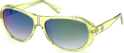 Image de Lunettes de soleil Guess modèle GU00081, couleur jaune, pour homme, taille unique
