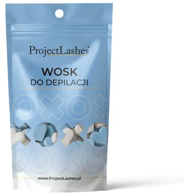 Zdjęcie produktu dla ProjectLashes XOXO Wax Wosk Twardy do depilacji SERCA color MIX 100g