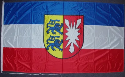 Produktbild von Flagge Schleswig-Holstein 250 x 150 cm Fahne mit 3 Ösen 100g/m² Stoffgewicht Hissen