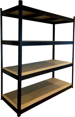 Produktbild von Schwerlast Lagerregal 150x60x180cm 4 Böden Standregal für Garage Werkstatt Haushalt Keller