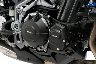Produktbild von PUIG 20135N Motorschutzhauben passend fuer KAWASAKI Z900 Schwarz