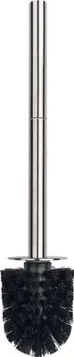 Produktbild von Spirella Edelstahl WC-Bürste Schwarz - Ersatz Toilettenbürste - Klobürste - Bürste - Ersatztoilettenbürste - Ersatzbürste für die Serien Bali, Crystal, Etna glitter, Freddo, Relief, Tube