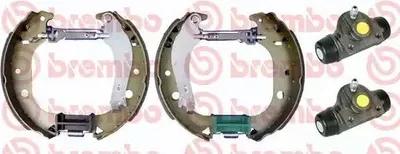 Produktbild von BREMBO Bremsensatz Trommelbremse Hinten für FIAT Doblo Cargo (223) K 23 059
