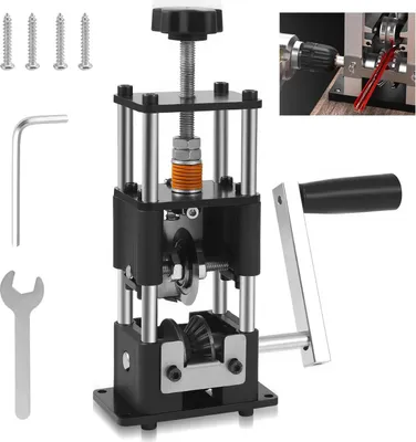 Produktbild von Kabelabisolierer/Drahtabisolierer - Manuelles Abisoliergerät - 1–25 mm - Bohrmaschinenantrieb oder Handkurbel - Tragbar - Für Kupferkabel - Schwarz