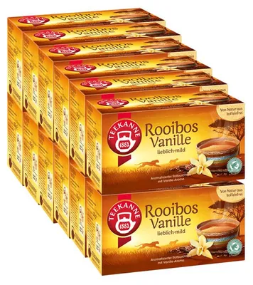 Obrázek produktu pro Čajová konvice Rooibos vanilkový čaj s příchutí vanilky 12 balení