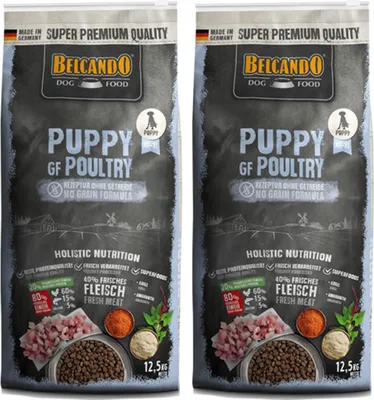 Produktbild von Belcando Puppy GF Poultry 2 x 12,5 kg