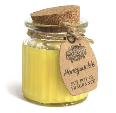 Produktbild von Sojawachs-Kerze im Glas - Fliederduft