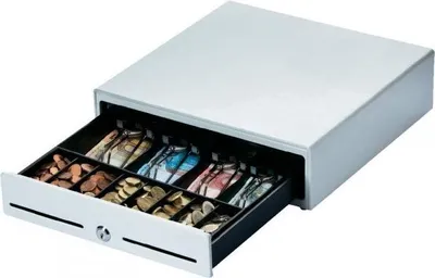 Produktbild von Metapace Mini-Kassenschublade K-2, Weiß (mpk2w-c)