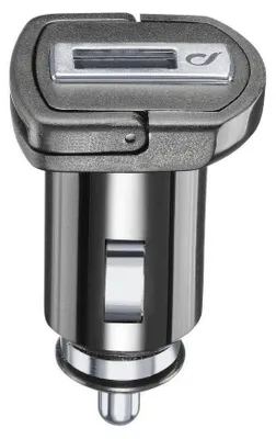 Produktbild von Cellularline USB Car Charger 1A - Huawei, Xiaomi, Wiko, Asus and other smartphone, Auto, Zigarettenanzünder, 5 V, Schwarz