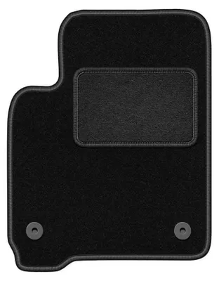 Image de Tapis conducteur en moquette pour Fiat Freemont 2011-2016 (crossover) – 1 pièce, noir, sur mesure – Wielganizator LUX