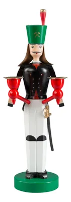 Produktbild von Weihnachtsfigur Bergmann mit Tüllen Höhe 32cm NEU