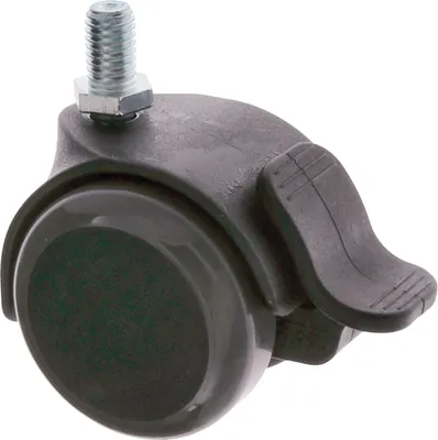 Produktbild von Polyurethan-Möbelrollen Gewinderollen für Möbel 50mm Rollen mit Gewinde geräuscharme Möbelrollen 10mm Mit Bremse Stück