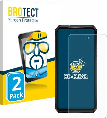 Produktbild von 2x Für Ulefone Armor 28 Ultra Thermal Schutzfolie BROTECT Displayschutz Display Schutz Folie Klar Transparent