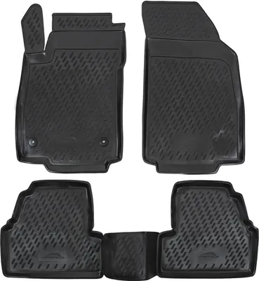 Obrázok produktu pre J&J Automotive | Gumové rohože so zvýšeným okrajom pre Opel Mokka MokkaX / Chevrolet Trax 2012-2020