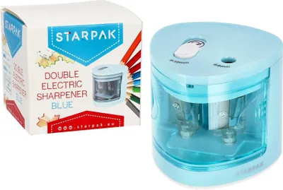 Obrázok produktu pre Elektrická dvojitá ostriačka Starpak, modrá