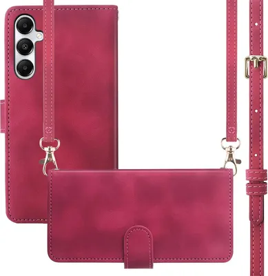 Image de imoshion Bibliothèque avec cordon pour le Samsung Galaxy A15 (5G/4G) - Rouge