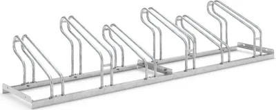 Produktbild von Fahrradständer Bügelparker 2056 | 6 Räder einseitig | RA 350mm