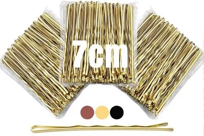 Immagine prodotto di Cosensi - Forcine a forma di "U" - Accessori per capelli - 150 pezzi - Forcine lunghe - Perfette per acconciature - Ideali per donne e ragazze