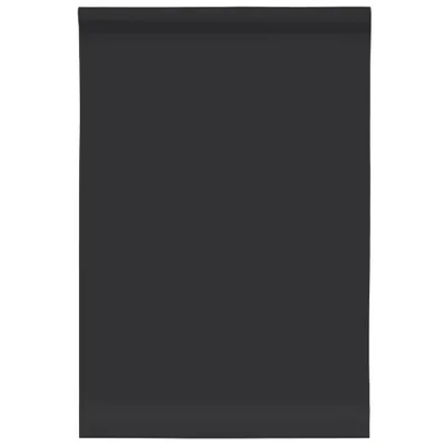 Produktbild von vidaXL Möbelaufkleber Selbstklebend Mattschwarz 90x500 cm PVC