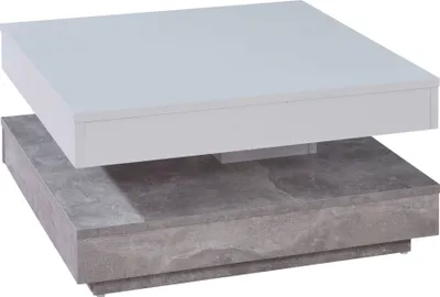 Produktbild von Trendteam Couchtisch Universal CT-119 Betongrau und Weiß