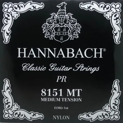 Produktbild von Hannabach 8151MT - e1 - medium (schwarz)