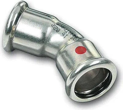 Produktbild von SANHA-Therm Bogen 45° 2M : 54 Anschluss Dimension: 54