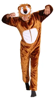 Produktbild von Foxxeo 13146 Deluxe Löwen Kostüm, Größe:M