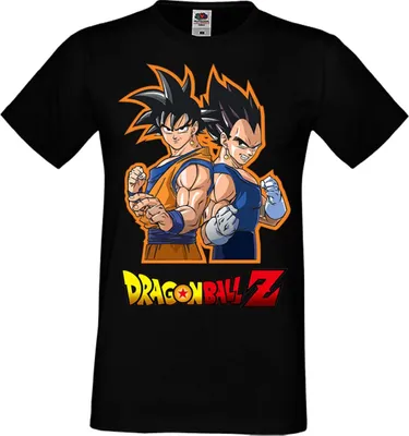 Produktbild von Herren T-Shirt Anime Manga Dragon Anime Manga Ball Z 01 Goku Vegeta, Man S / Schwarz