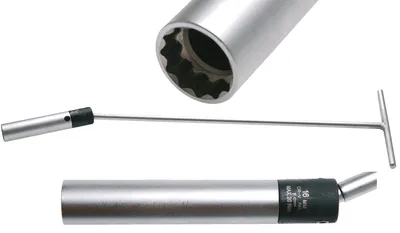 Produktbild von BGS 146 Gelenk-Zündkerzenschlüssel mit Drehmomentbegrenzung 20 NM, 550 mm lang, 16 mm