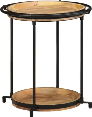 Produktbild von Beistelltisch Ø55x60 cm Massivholz Mango